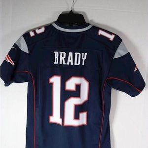 NFL Patriots YOUTH Jersey BRADY 12 size M